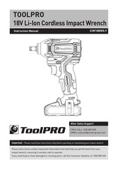 ToolPRO CIW18BWG.9 Instruction Manual