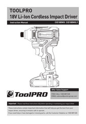 ToolPRO 600278 Instruction Manual