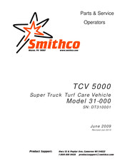 Smithco TCV 5000 Parts & Service Operators