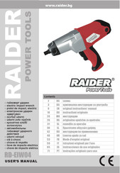 Raider RD-EIW04 User Manual