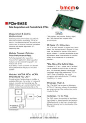 bmcm PCIe-BASE Manual