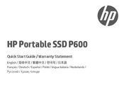 HP Smart Array P600 Quick Start Manual