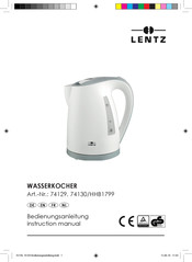 LENTZ 74130 Instruction Manual