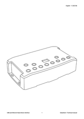 CHROMATEQ CQSA-E 1024 Technical Manual & Quick Start Manual