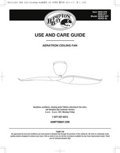 HAMPTON BAY AERATRON Use And Care Manual