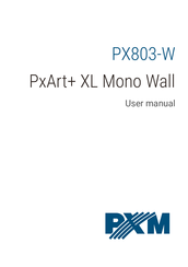 PXM PxArt+ XL Mono Ceiling User Manual