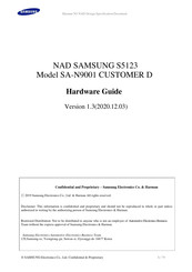 Samsung SA-N9001 Hardware Manual