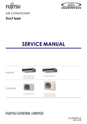 Fujitsu ADUH18LUAS1 Service Manual