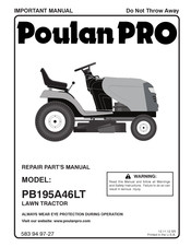 Poulan Pro 96042014701 Manual