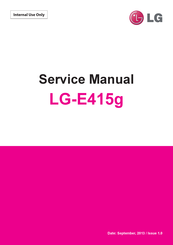 LG LG-E415g Service Manual