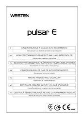 Westen Pulsar E 24 F Operating And Installation Instructions