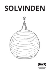 Ikea SOLVINDEN J1701 Manual