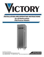Victory FS-1D-S1-PT-G-HC Installation And Operating Instructions Manual