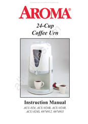 Aroma ACU-024S Instruction Manual