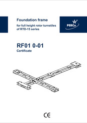 PERCo RTD-15 Series Manual