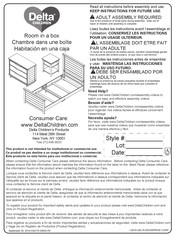 Delta Children Meadowbrook 539170-130 Manual