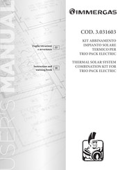 Immergas 3.03160 Instruction And Warning Book