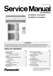 Panasonic CS-C9EKZW Service Manual