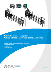GEA AutoSelect 3000 Original Instructions Manual