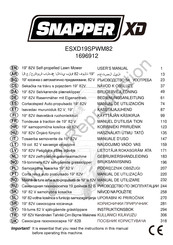 Snapper 1696912 User Manual
