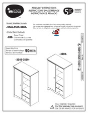 South Shore 3107037 Assembly Instructions Manual