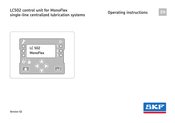 SKF LC502 Operating Instructions Manual
