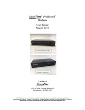 PianoDisc QuietTime ProScan User Manual