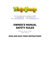 Ninja Jump NDL-S Owner's Manual