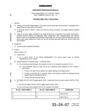 BOMBARDIER CC670-51142-3 Maintenance Manual