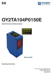 Wenglor OY2TA104P0150E Operating Instructions Manual