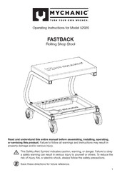Mychanic 52920 Operating Instructions Manual