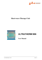 gbo ULTRATHERM 908i User Manual