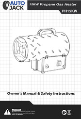 Autojack PH15KW Owner's Manual & Safety Instructions