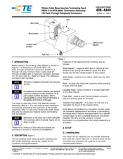 Te Connectivity 58644- 2 Instruction Sheet