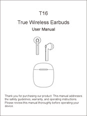 Letsfit T16 User Manual