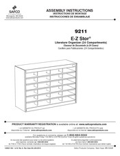 Ldi Spaces Safco E-Z Stor 9211 Assembly Instructions Manual