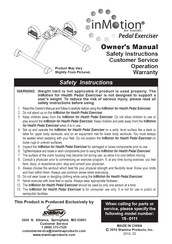 Stamina InMotion Owner's Manual