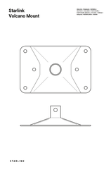 STARLINK Volcano mount Manual