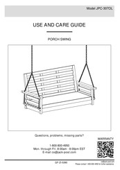 Jack-Post JPC-307OL Use And Care Manual