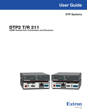 Extron electronics DTP2 T/R 211 User Manual