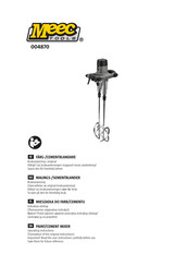 Meec tools 004870 Translation Of The Original Operating Instructions