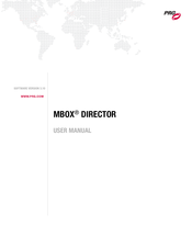 PRG MBOX DIRECTOR User Manual