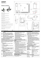 Siemens SPCW101 Quick Start Manual