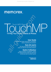 Memorex Touch MP User Manual