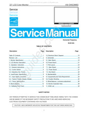 ASI DW22MBD Service Manual
