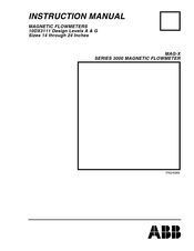ABB MAG-X 3000 Series Instruction Manual