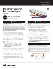 Daintree GE current WGA100 Installation Manual