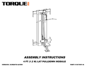 Torque XCREATE-4LPDM Assembly Instructions Manual