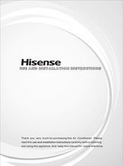 Hisense 24K Care, Use And Installation Instructions