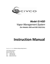 Civco GUS G14SD Instruction Manual